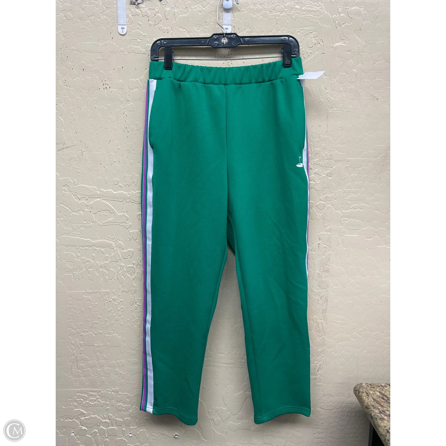 Athletic Pants By Fabletics In Green, Size: M