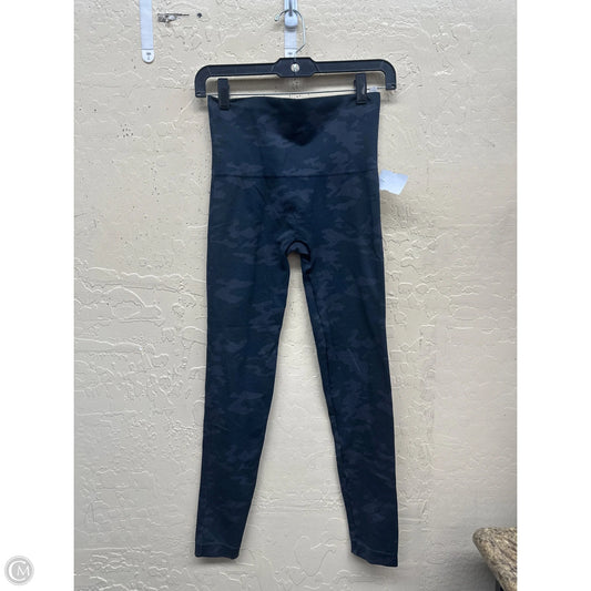 Athletic Leggings By Spanx In Camouflage Print, Size: M