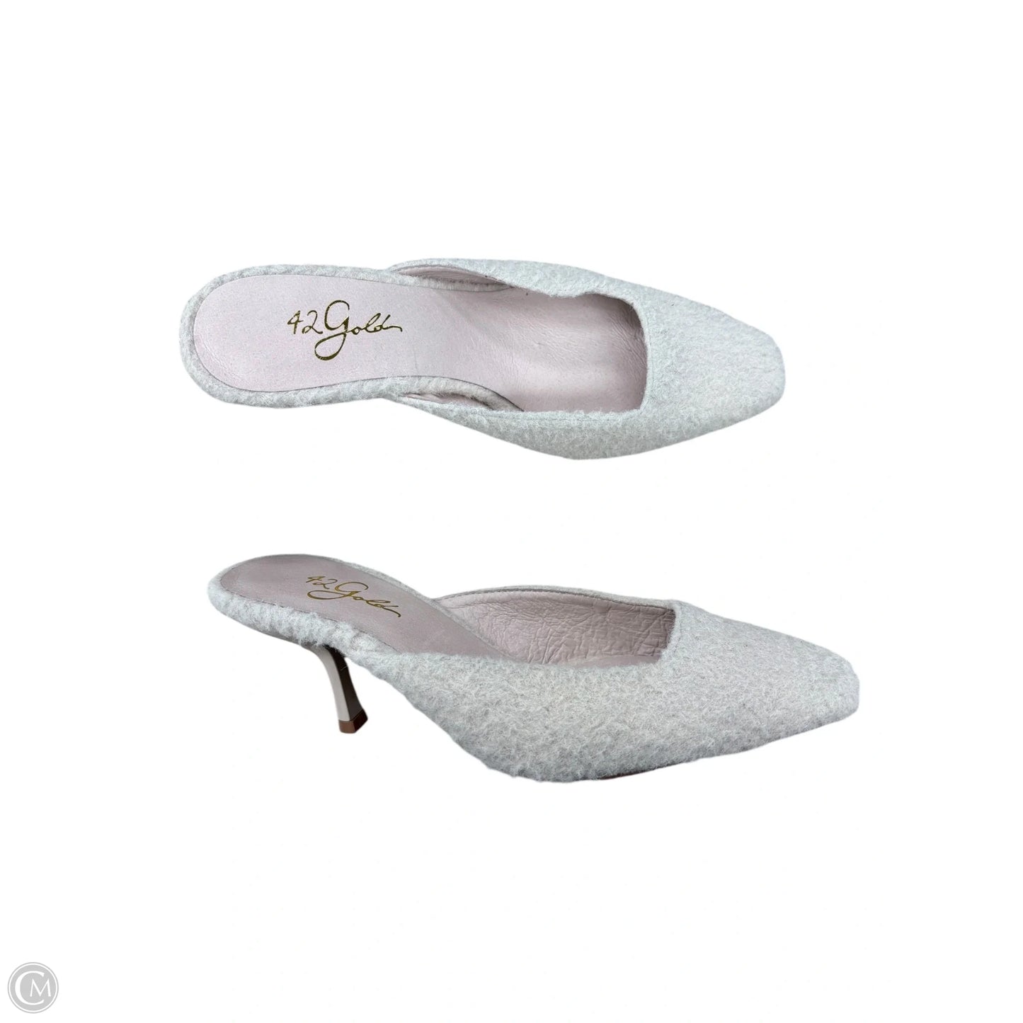 Shoes Heels Kitten By Clothes Mentor In Tan, Size: 8