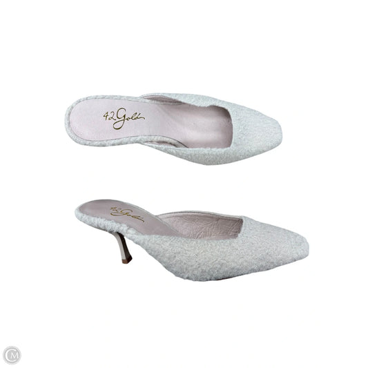 Shoes Heels Kitten By Clothes Mentor In Tan, Size: 8