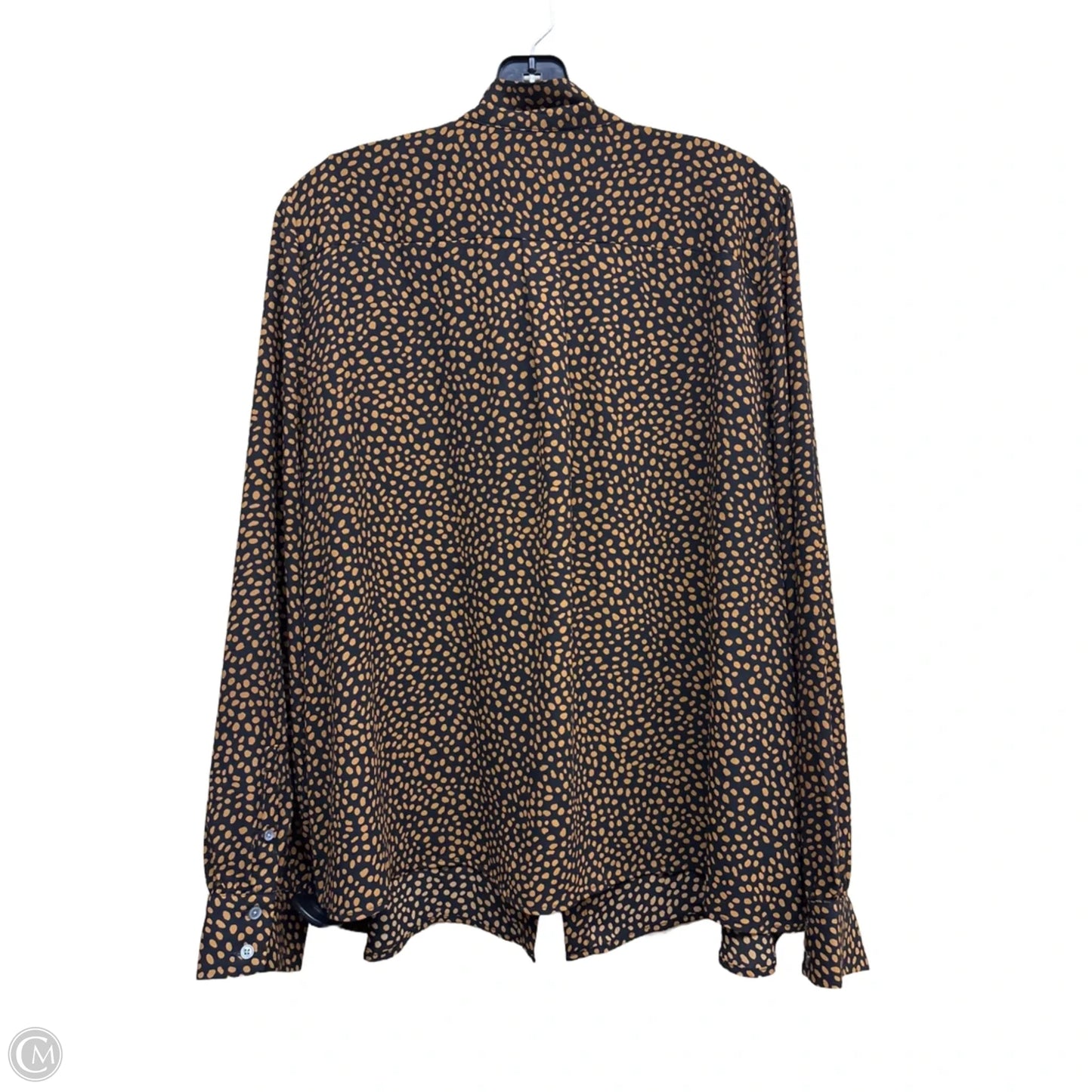 Top Long Sleeve By J. Crew In Animal Print, Size: 2x