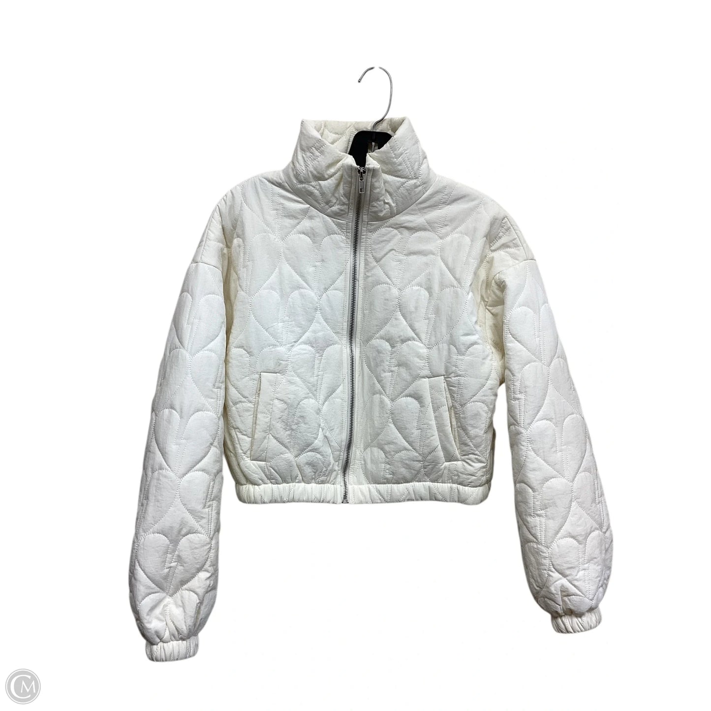 Jacket Puffer & Quilted By Le Lis In White, Size: Xs