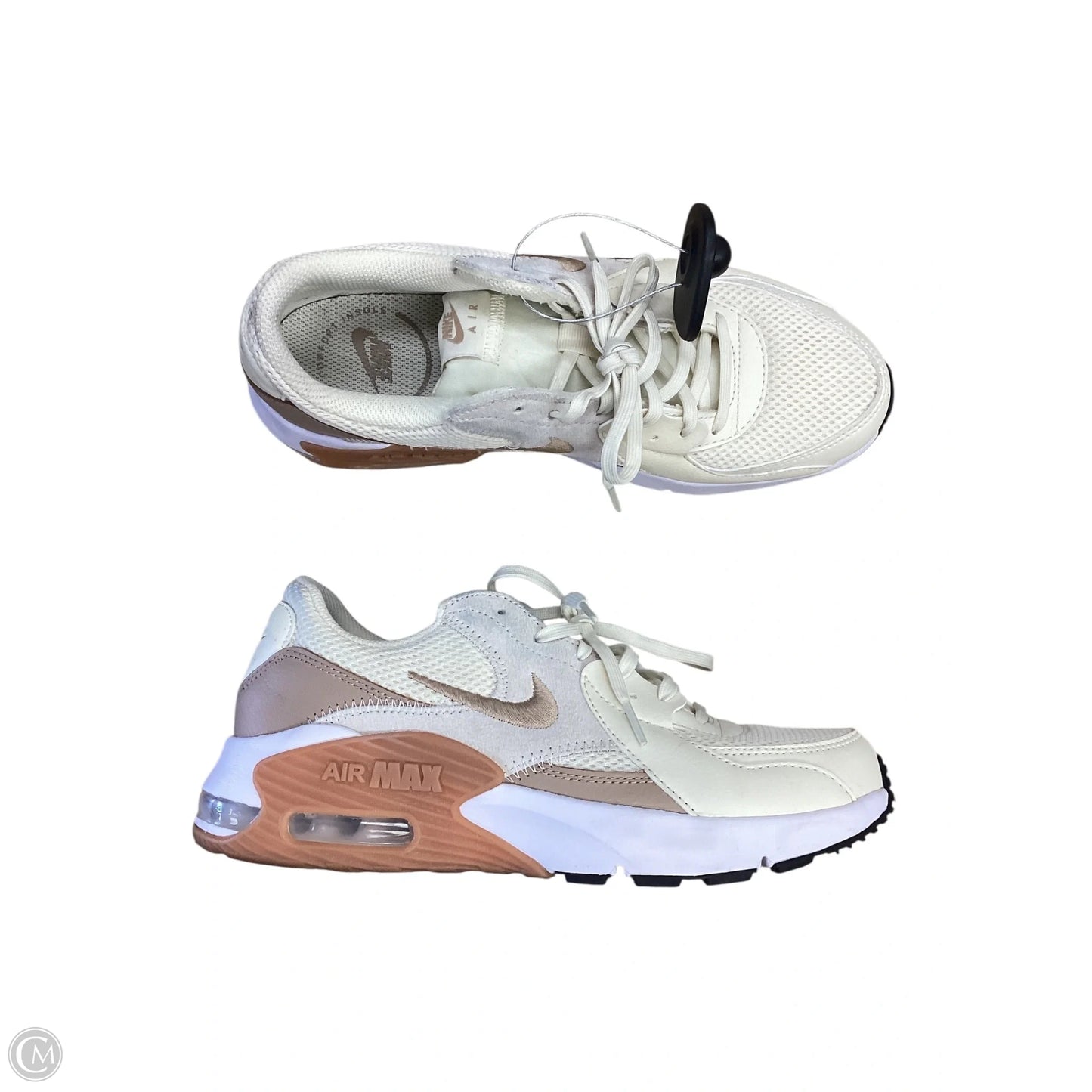 Shoes Athletic By Nike In Cream, Size: 8.5