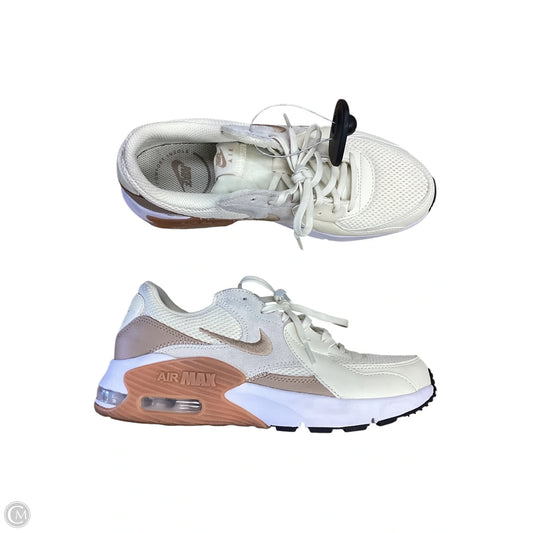 Shoes Athletic By Nike In Cream, Size: 8.5