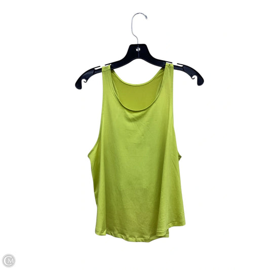 Athletic Tank Top By Lululemon In Yellow