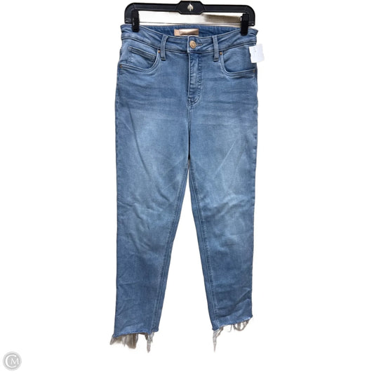 Jeans Straight By Kut In Blue Denim, Size: 2