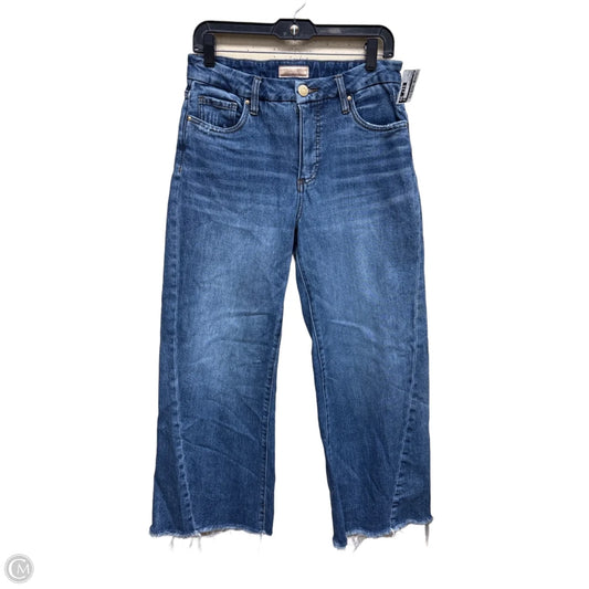 Jeans Straight By Kut In Blue Denim, Size: 4