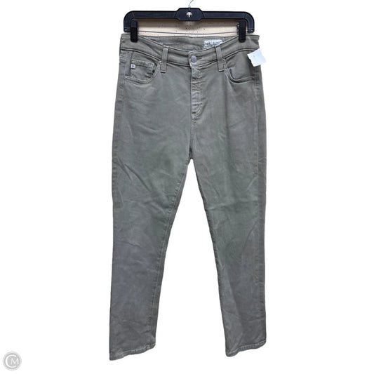 Jeans Straight By Ag Jeans In Green, Size: 6