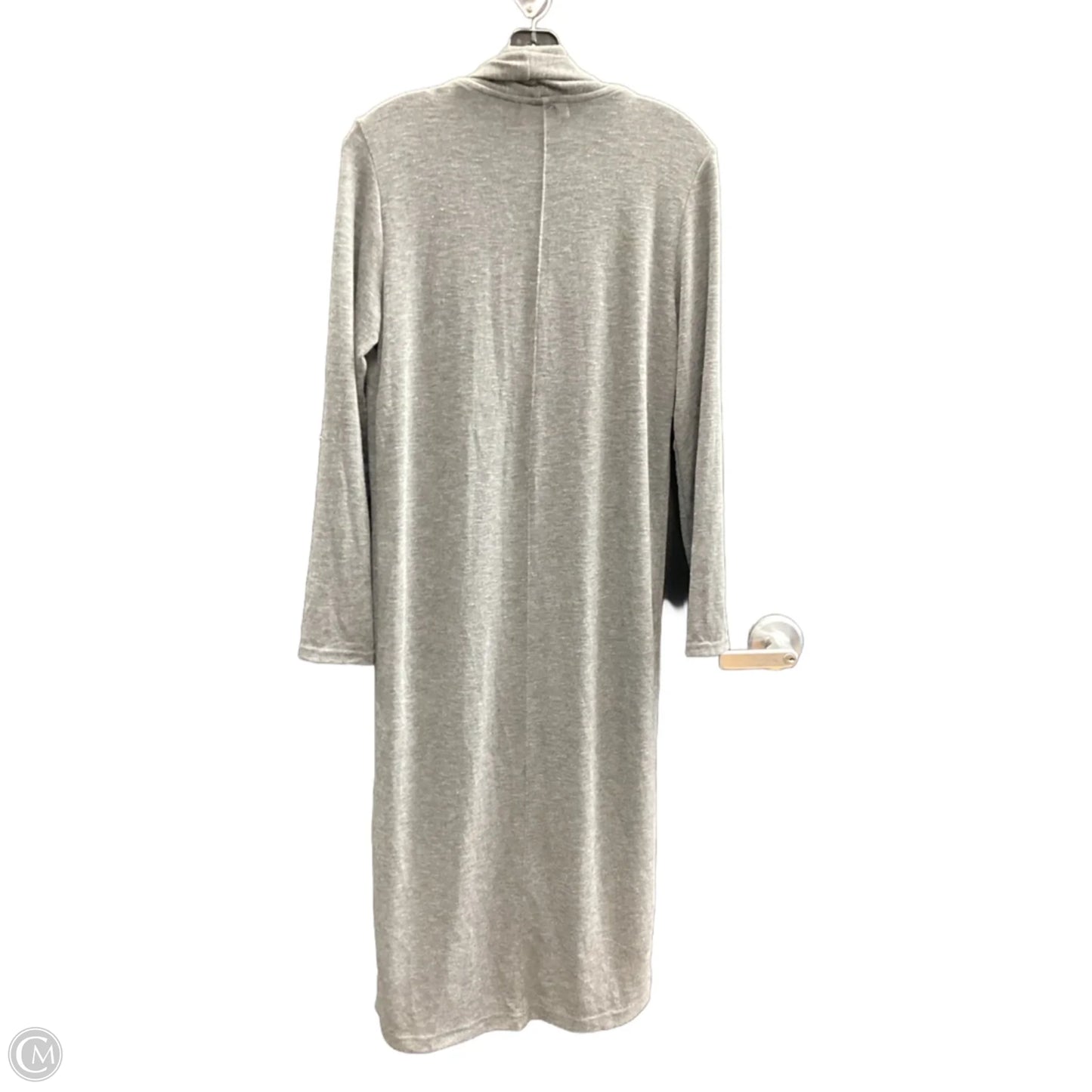 Sweater Cardigan By Michael By Michael Kors In Grey, Size: S