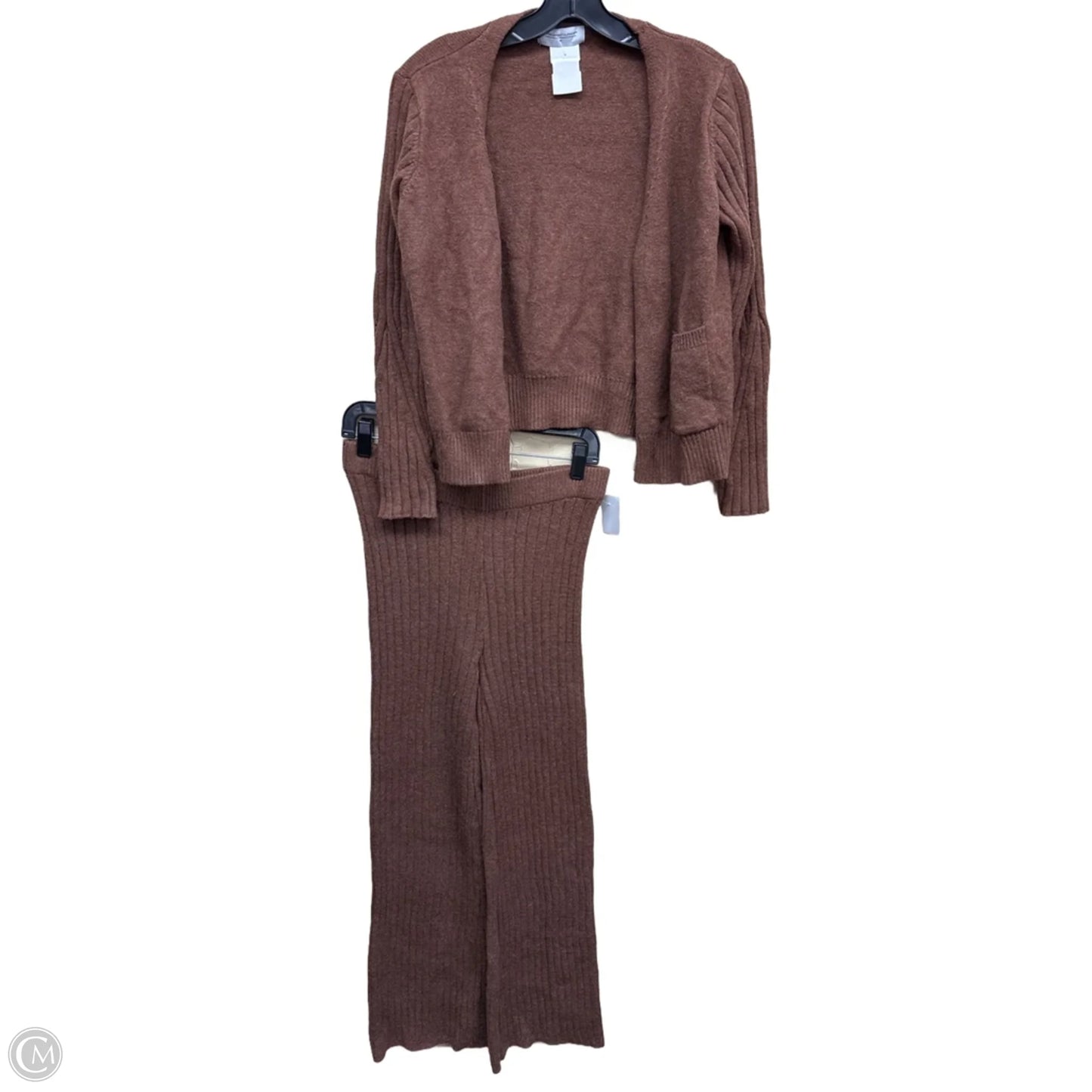 Pants Set 2pc By Clothes Mentor In Brown, Size: M
