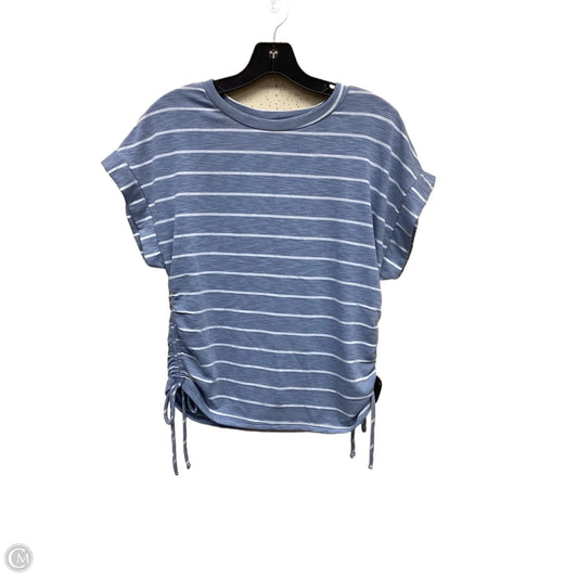 Top Short Sleeve By Clothes Mentor In Striped Pattern, Size: M