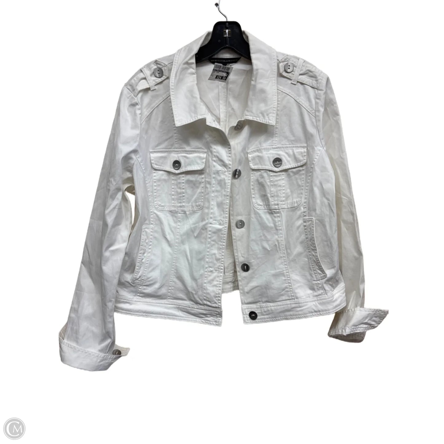 Jacket Other By White House Black Market In White, Size: 14