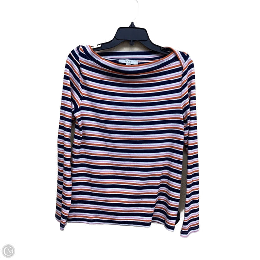 Top Long Sleeve By Loft In Multi-colored, Size: L