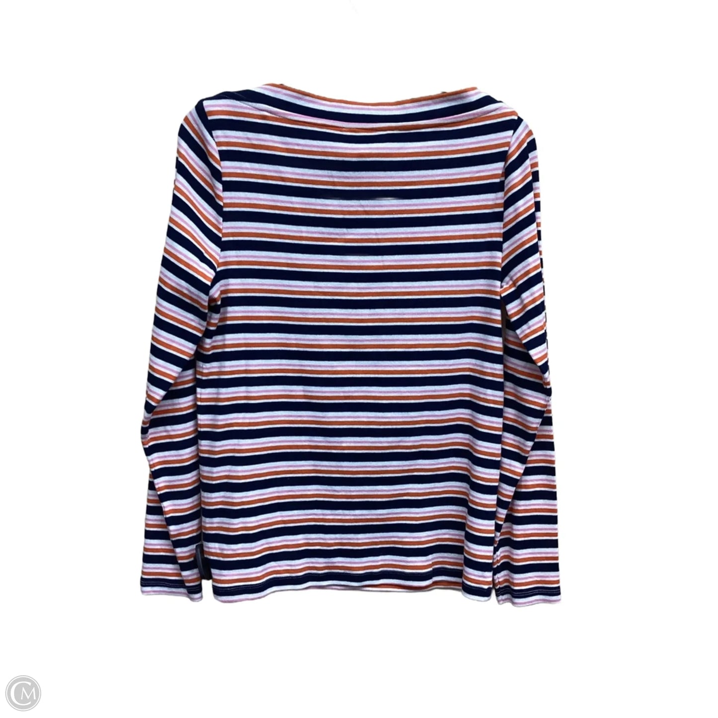 Top Long Sleeve By Loft In Multi-colored, Size: L