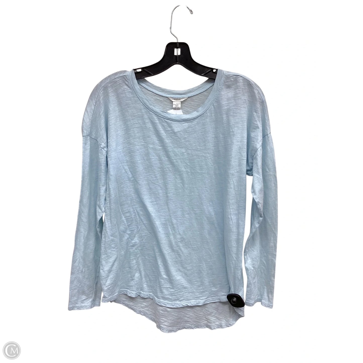 Top Long Sleeve By Caslon In Blue, Size: S
