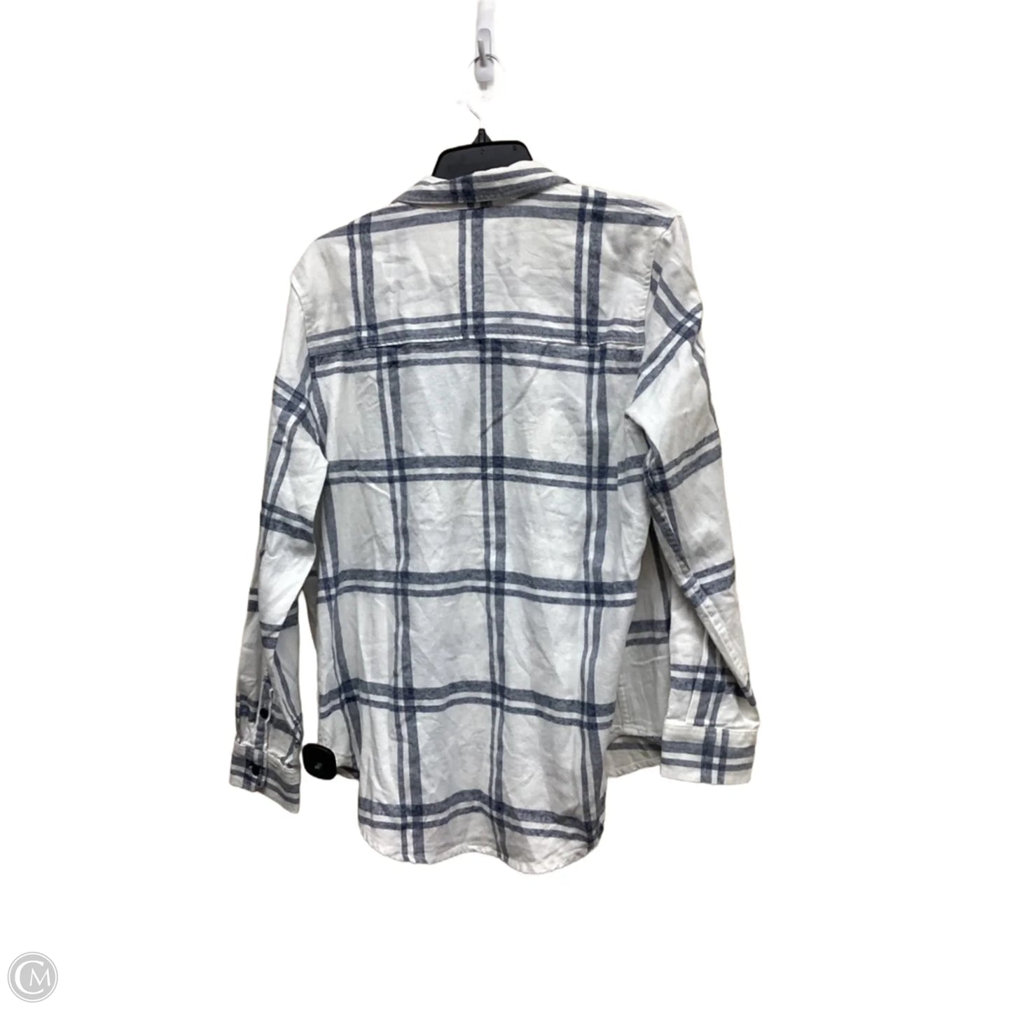 Top Long Sleeve By Universal Thread In White, Size: M