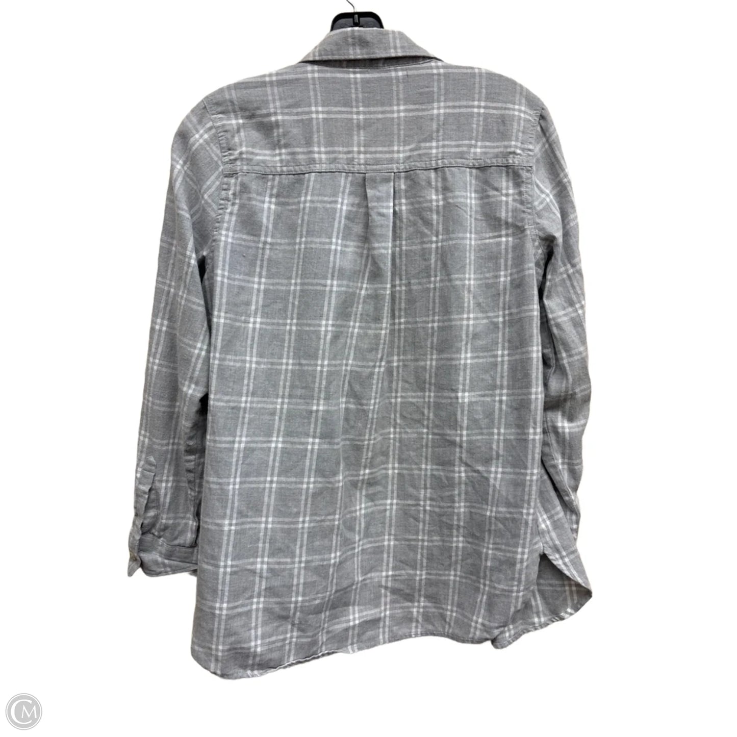 Top Long Sleeve By Old Navy In Grey, Size: M