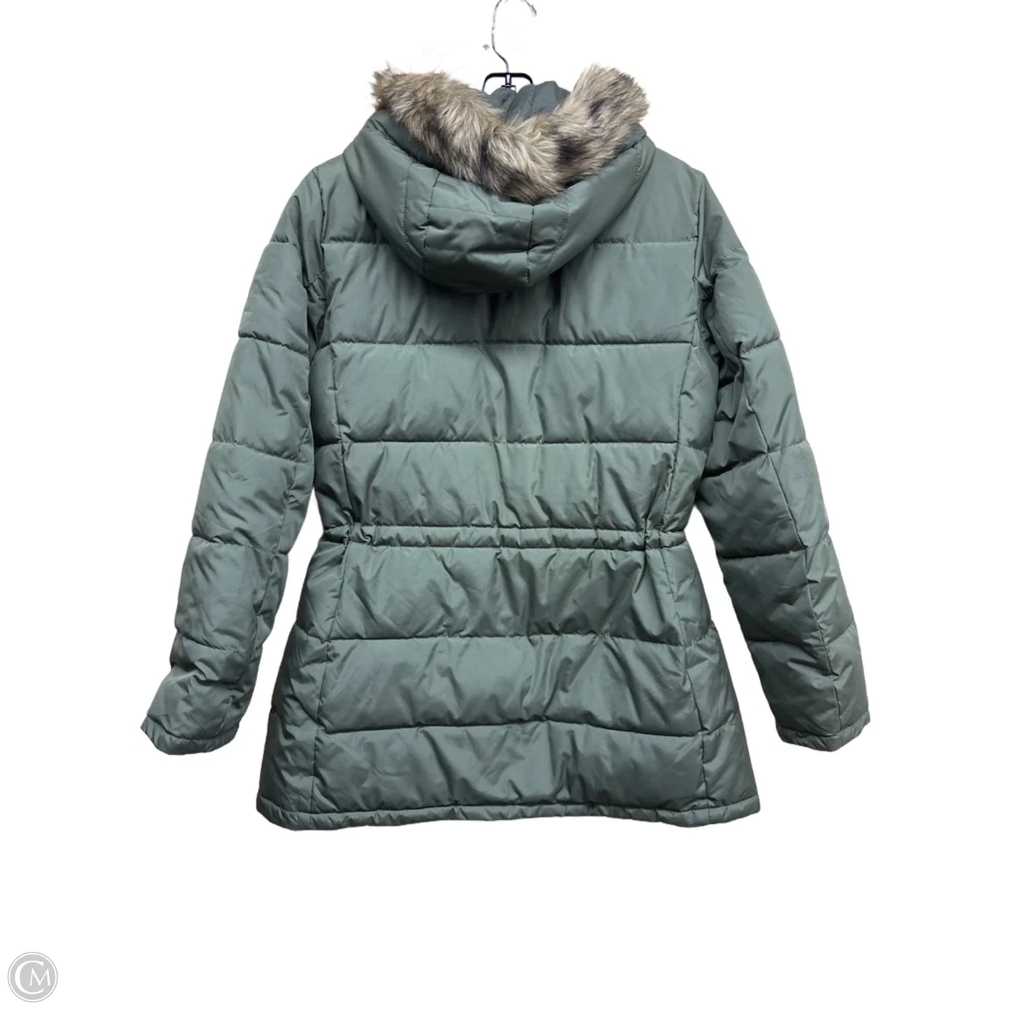 Coat Puffer & Quilted By Gap In Green, Size: M