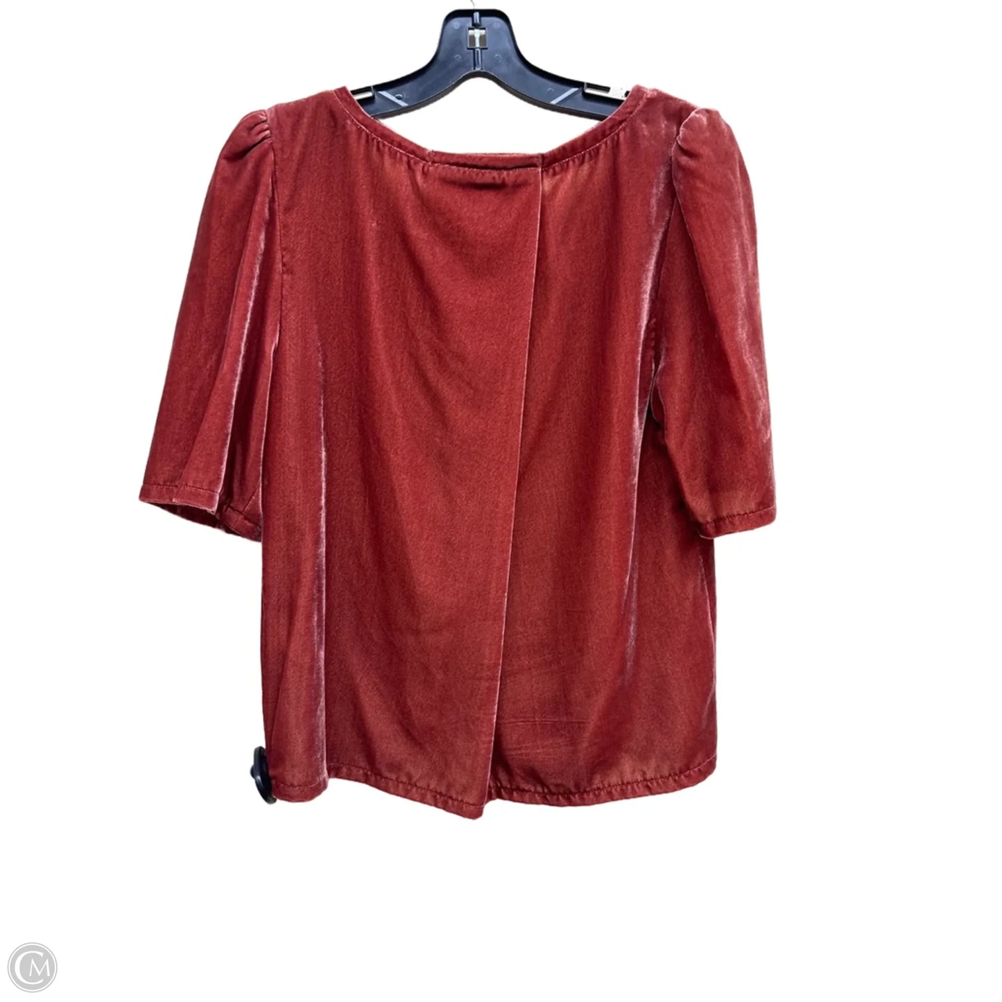 Top Short Sleeve By Treasure And Bond In Orange, Size: M