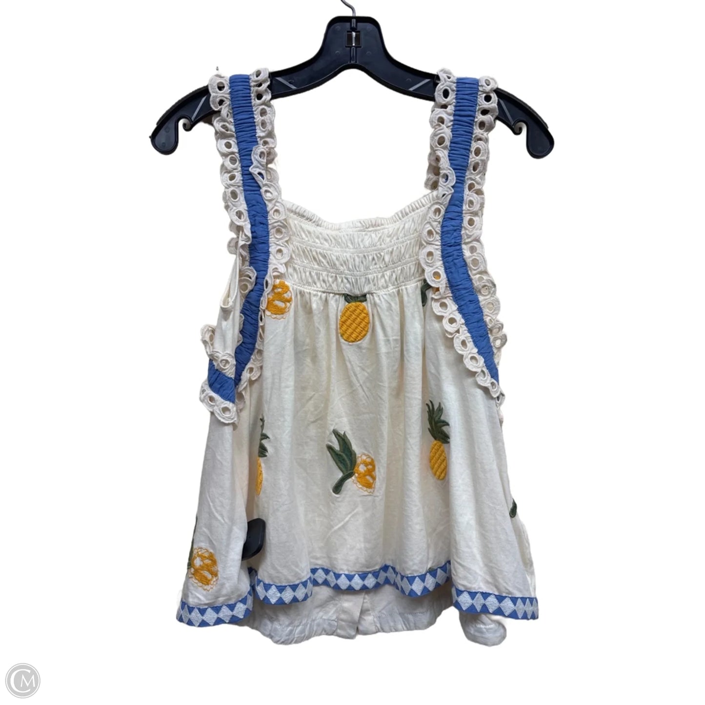 Top Sleeveless By Anthropologie In Multi-colored, Size: Xs