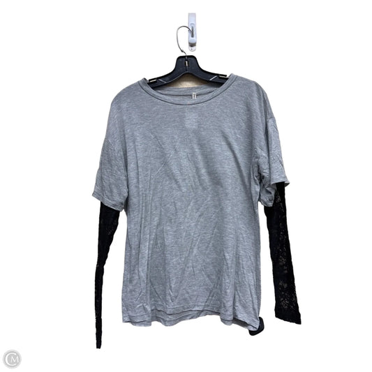 Top Long Sleeve By Clothes Mentor In Grey, Size: Xs