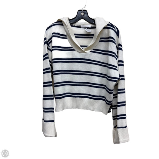 Sweater By Clothes Mentor In Striped Pattern, Size: M