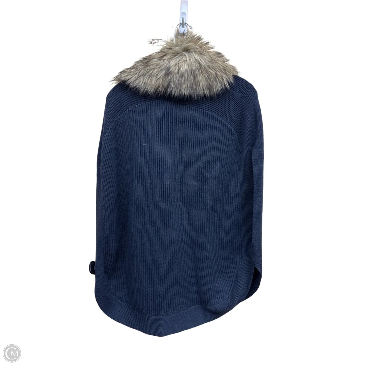 Poncho By Michael By Michael Kors In Navy, Size: S