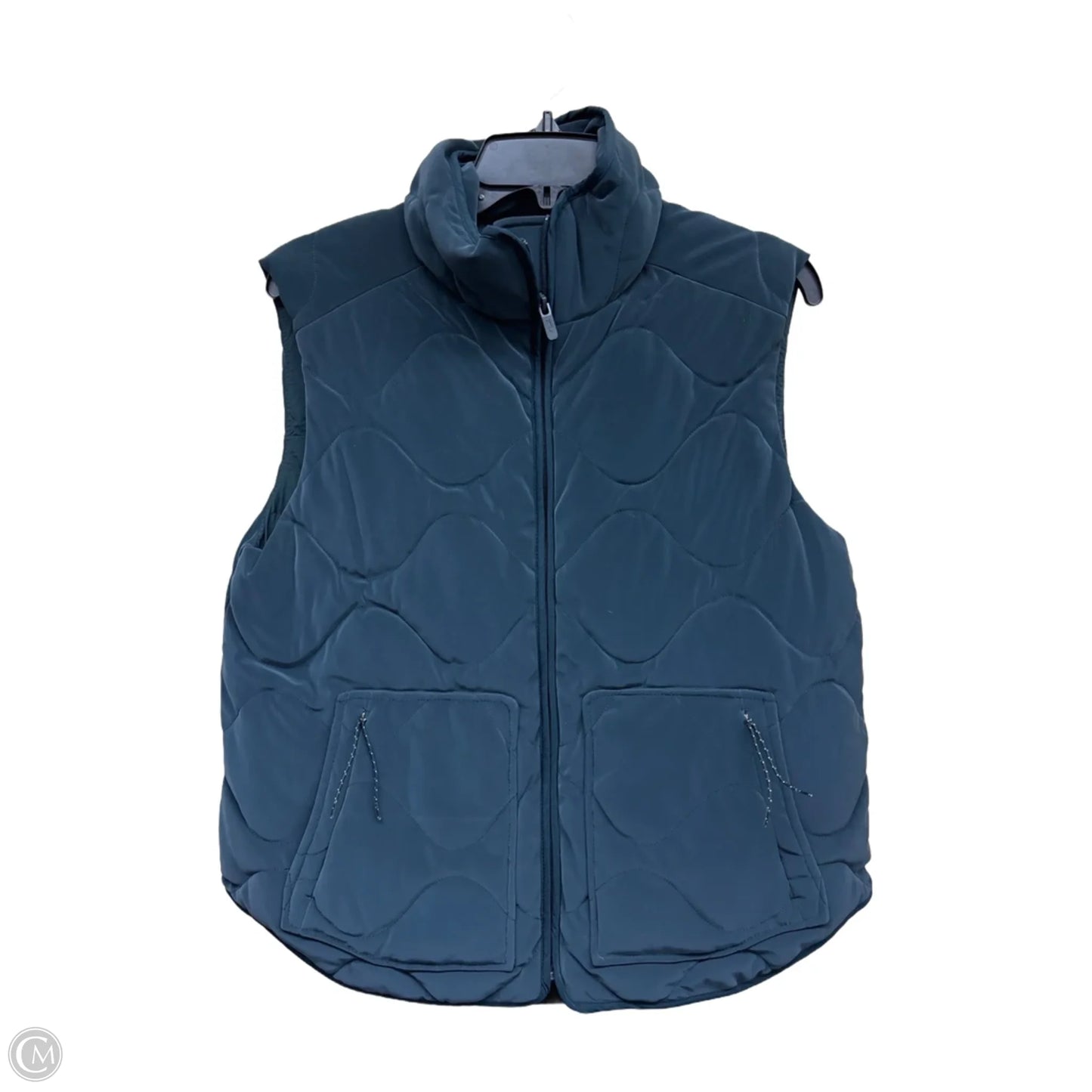 Vest Puffer & Quilted By Flx In Grey, Size: S