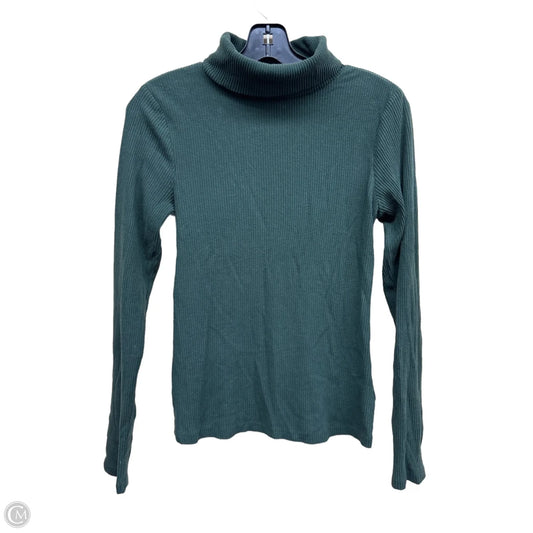 Top Long Sleeve By Old Navy In Green, Size: M