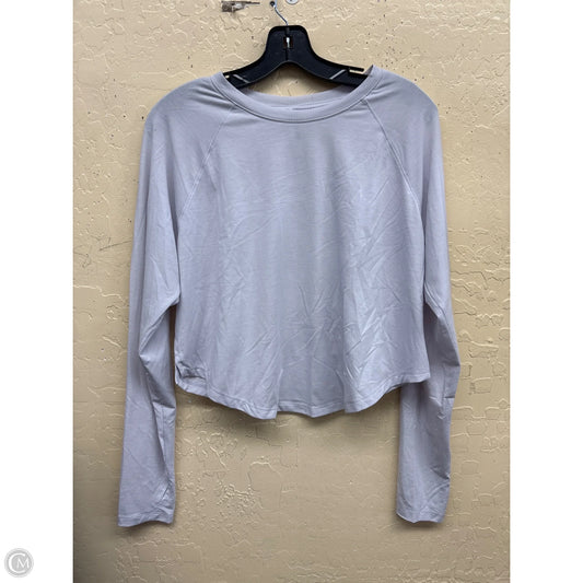 Top Long Sleeve By All In Motion In Purple, Size: S