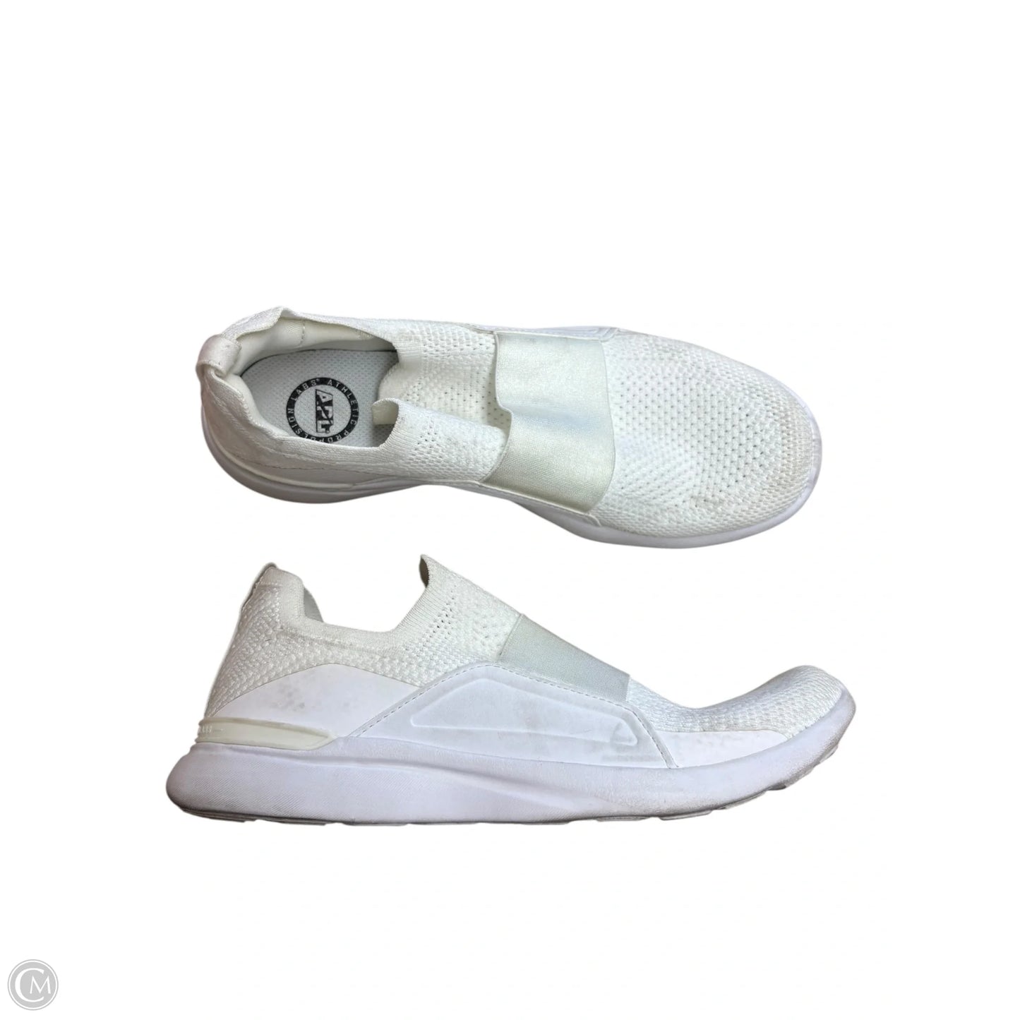 Shoes Athletic By Clothes Mentor In White, Size: 8.5
