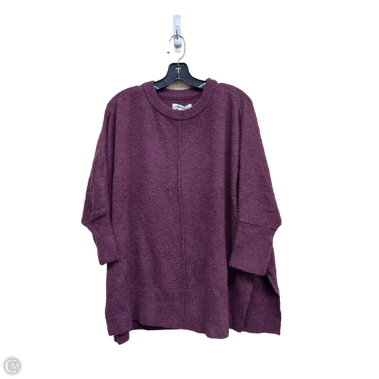 Sweater By Lou And Grey In Maroon, Size: Xl