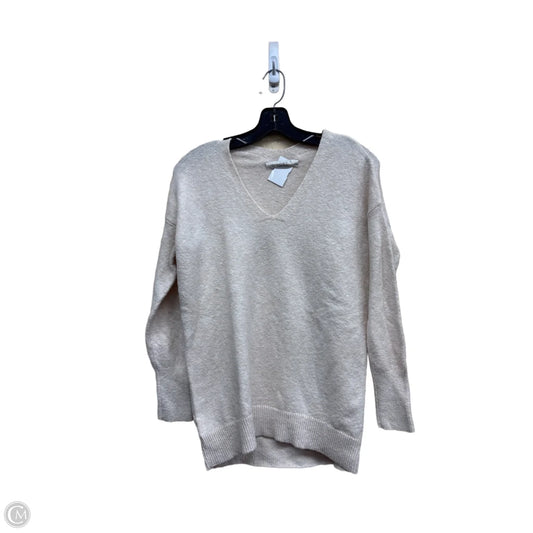 Sweater By Loft In Cream, Size: Xs