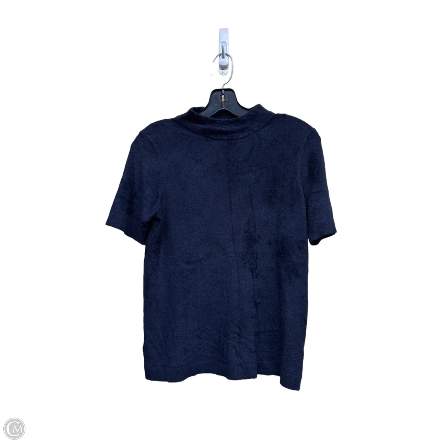 Top Short Sleeve By Loft In Blue, Size: Xs