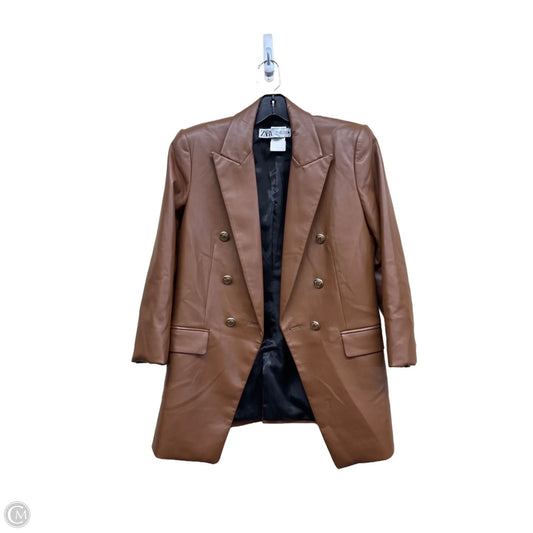 Blazer By Zara In Brown, Size: S