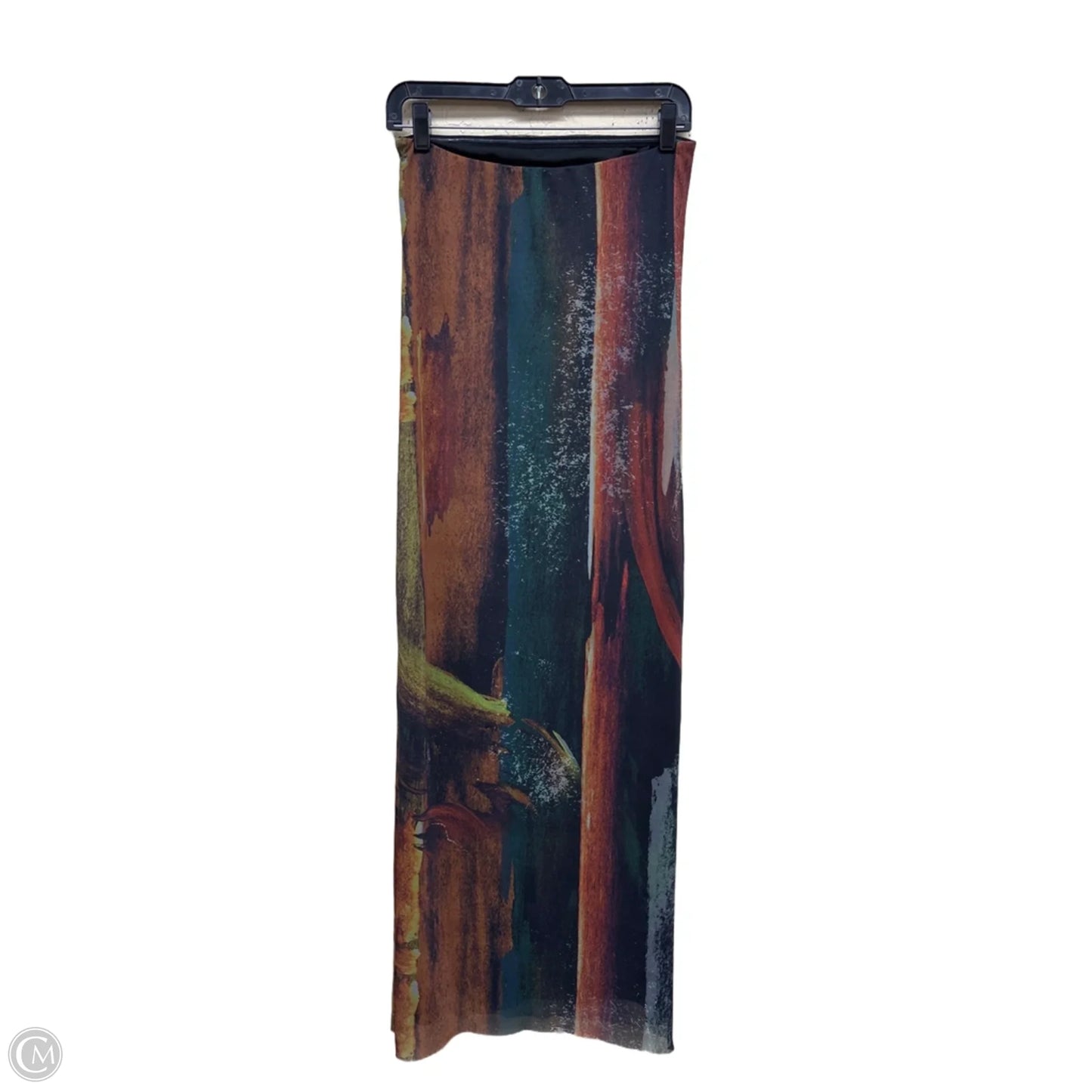 Dress Casual Maxi By Zara In Multi-colored, Size: M