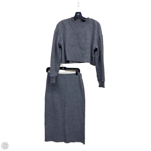 Skirt Set 2pc By Zumba In Grey, Size: M