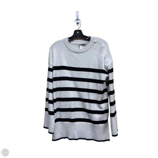 Sweater By Matty M In Striped Pattern, Size: S