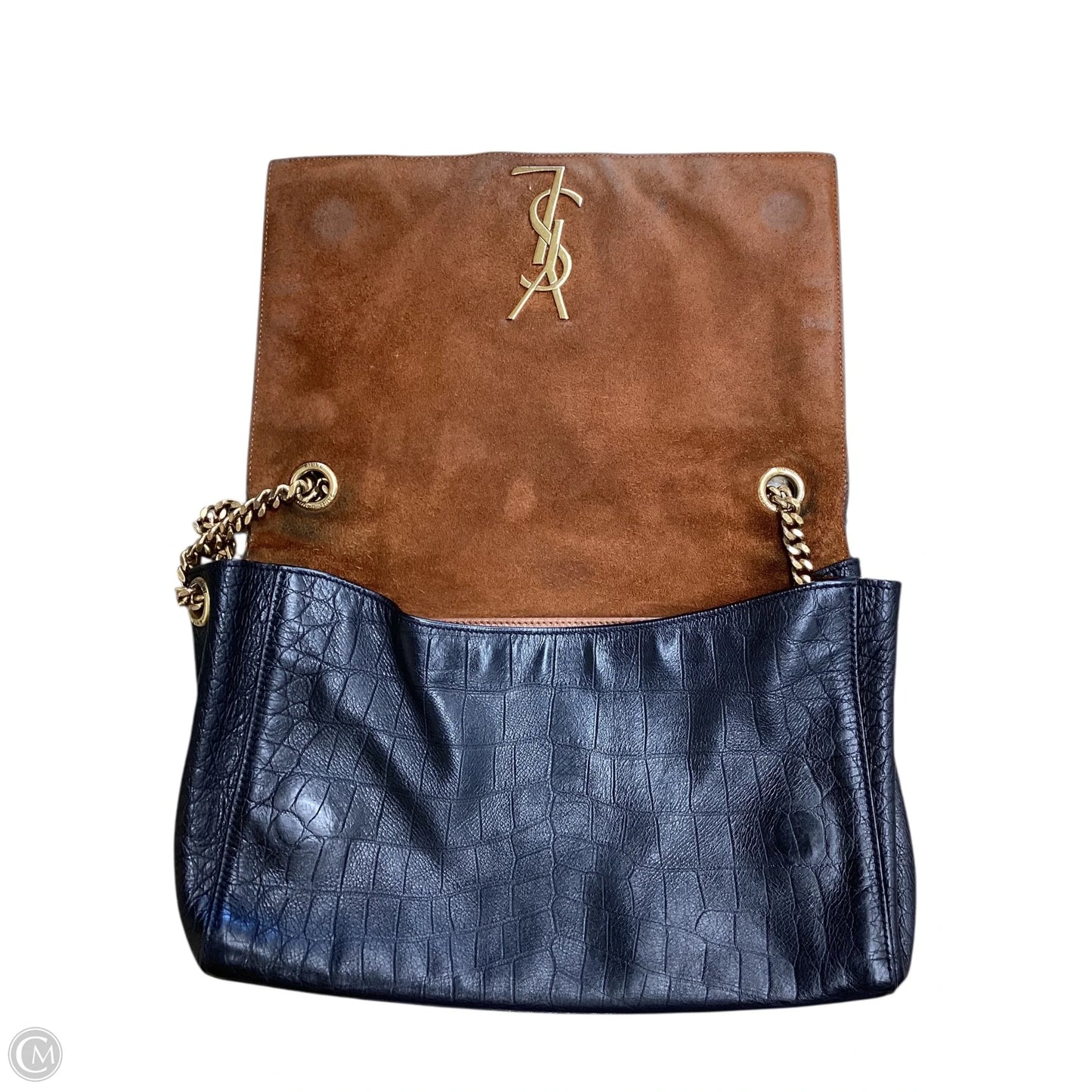 Handbag Luxury Designer By Yves Saint Laurent, Size: Medium
