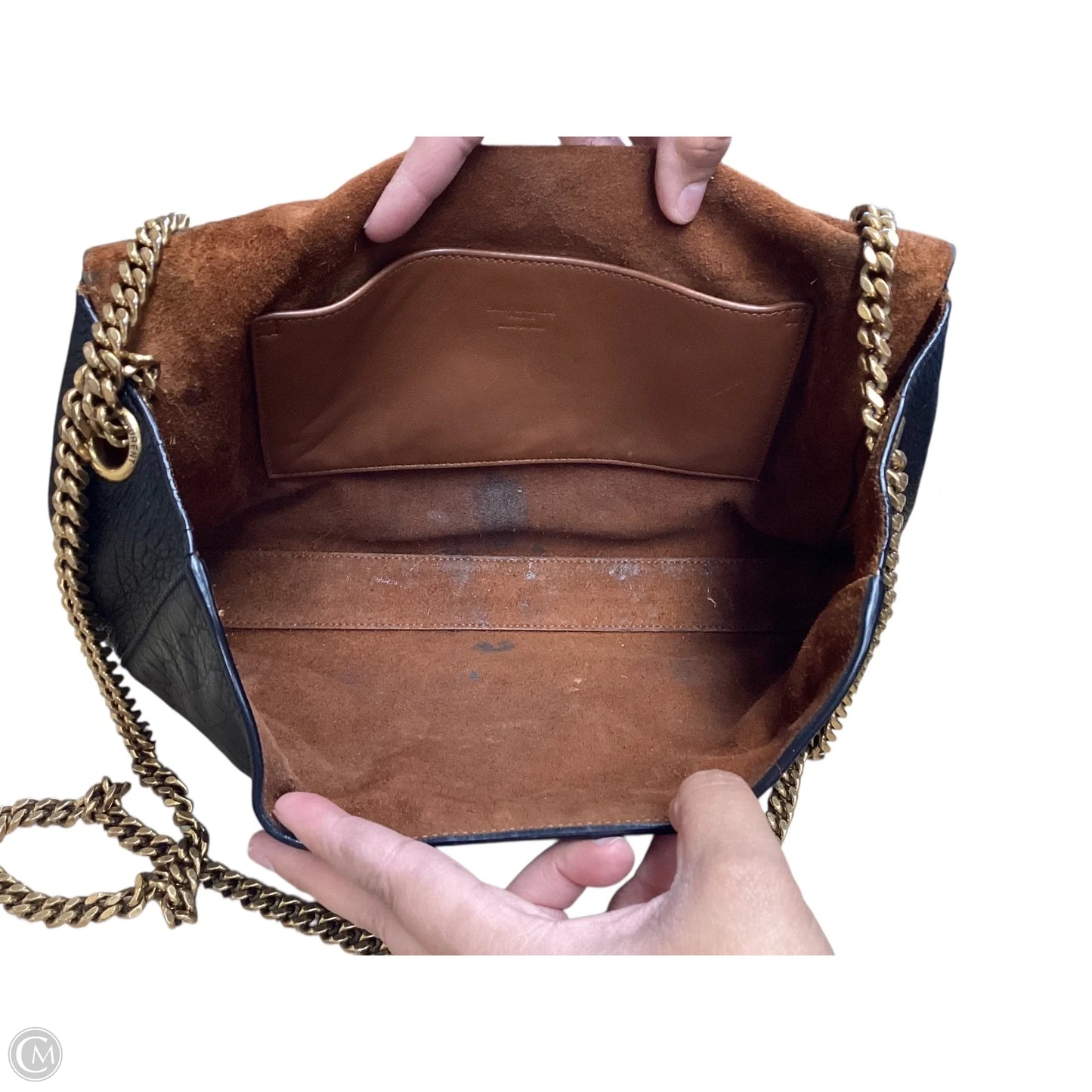 Handbag Luxury Designer By Yves Saint Laurent, Size: Medium