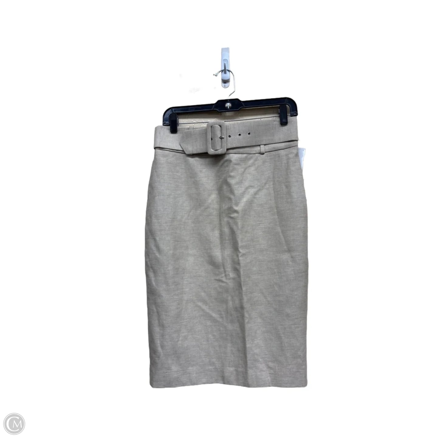 Skirt Midi By Zara In Tan, Size: M