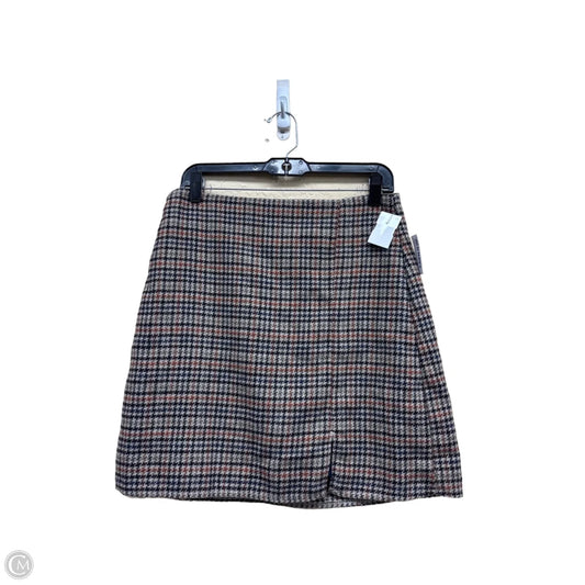 Skirt Mini & Short By Old Navy In Plaid Pattern, Size: M