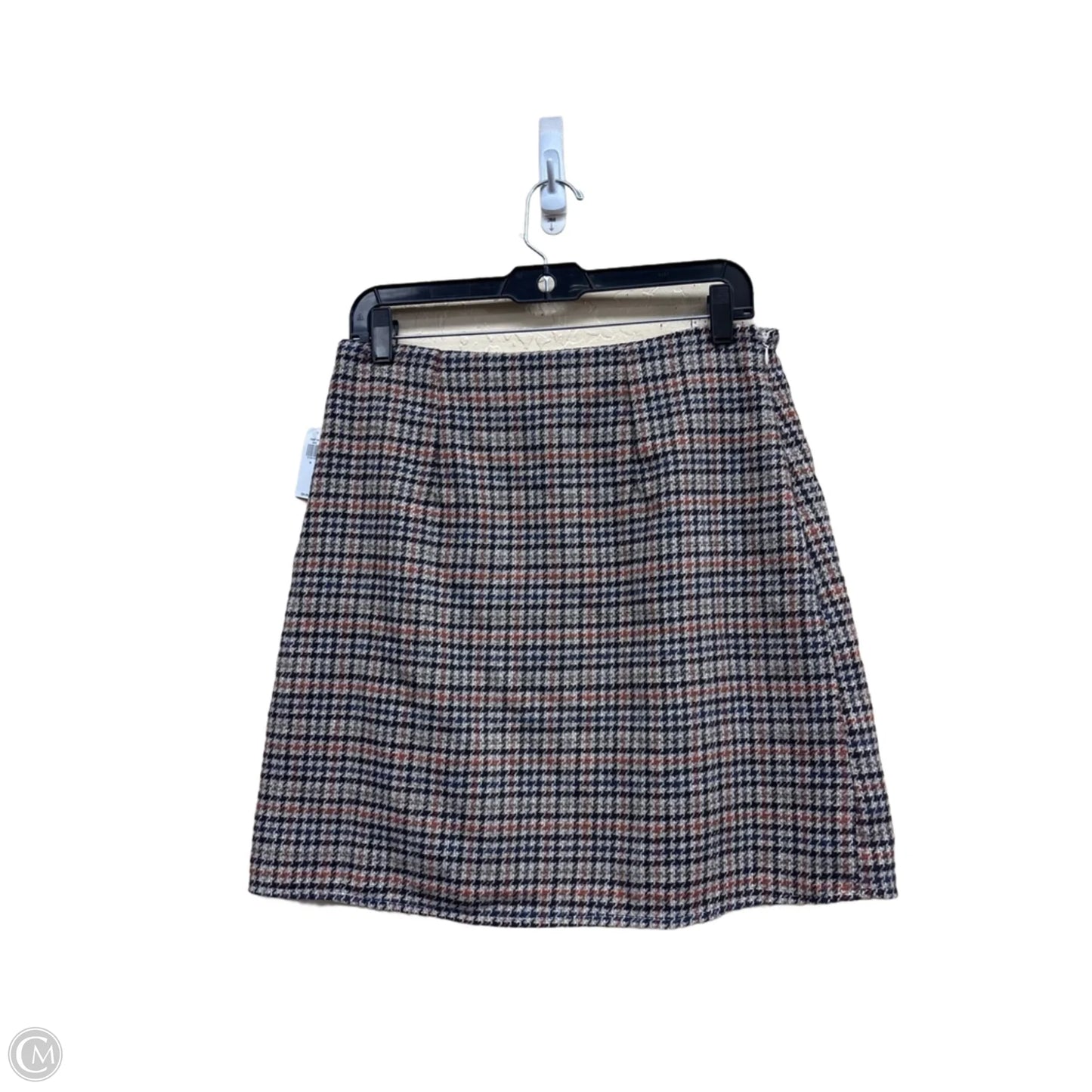 Skirt Mini & Short By Old Navy In Plaid Pattern, Size: M