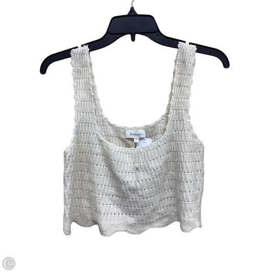 Top Sleeveless By Bohme In Tan, Size: M
