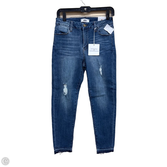 Jeans Skinny By Just Black In Blue Denim, Size: 4