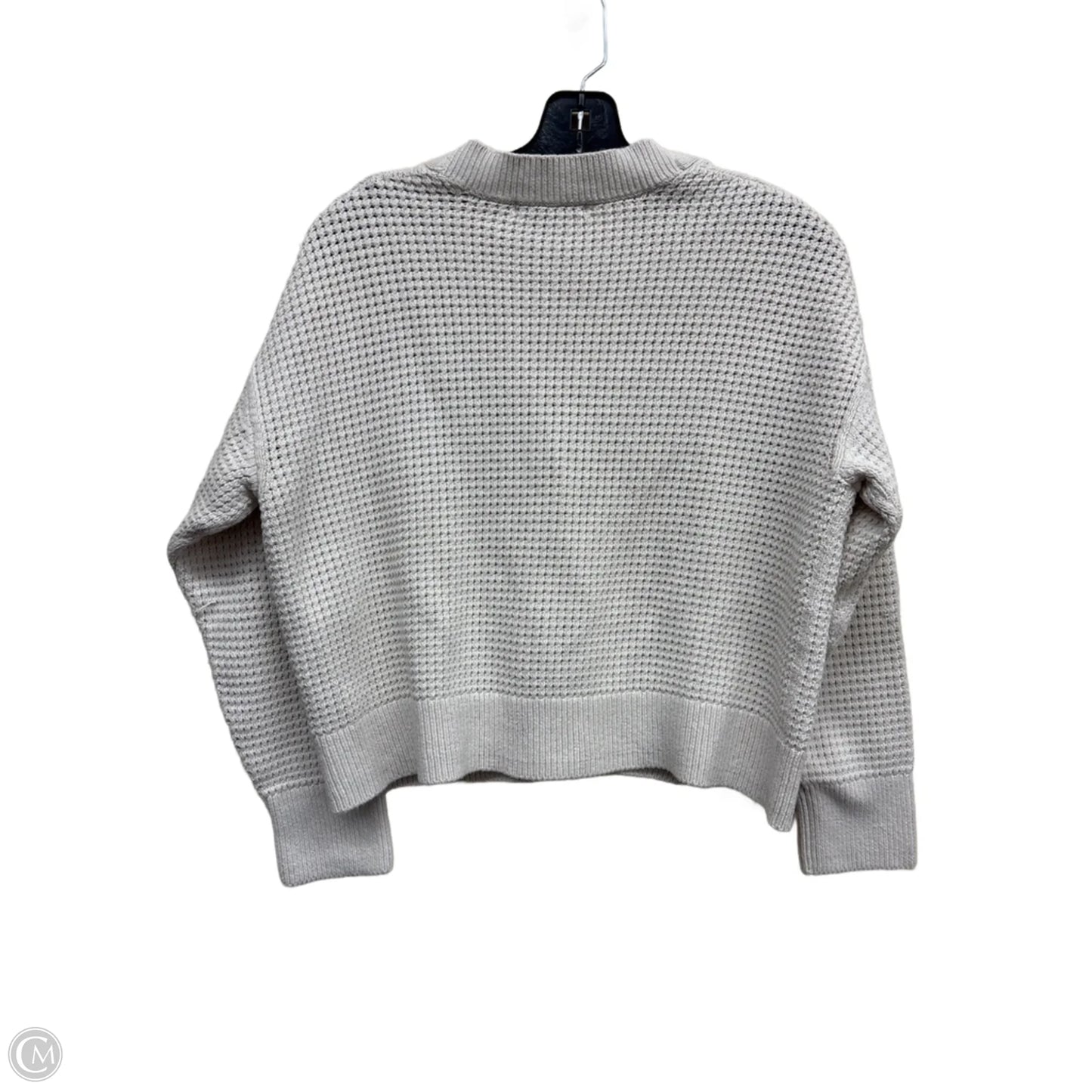 Sweater Cardigan By Banana Republic In Tan, Size: S