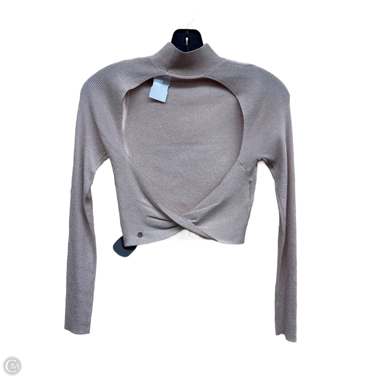 Top Long Sleeve By Lululemon In Pink, Size: S
