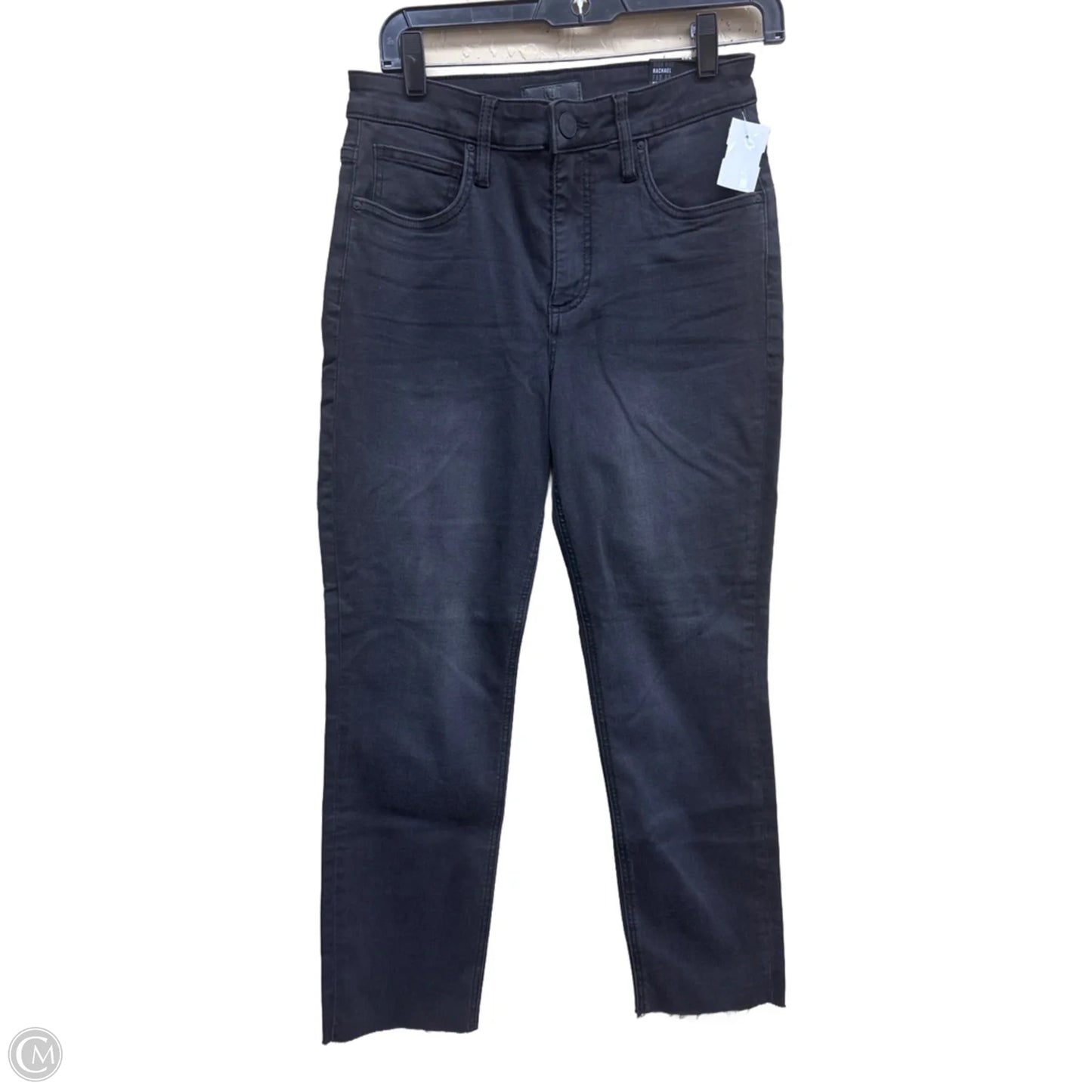 Jeans Straight By Kut In Black Denim, Size: 4