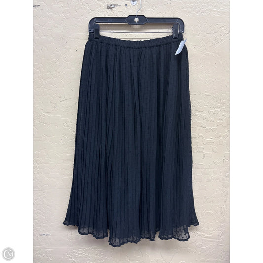 Skirt Midi By Gap In Black, Size: S