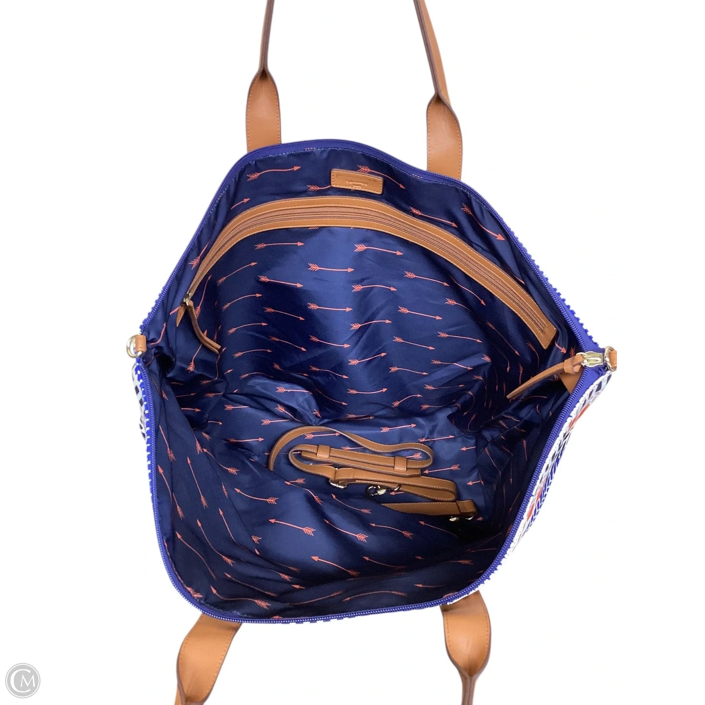 Tote By Clothes Mentor, Size: Large